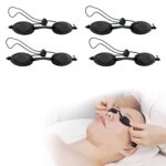 KARELLS Sunbed Goggles, Sunbed Eye Protection, Tanning Goggles for Sunbeds, Tanning Goggles, Silicone Sunbed Goggles, Solarium Glasses, Safety Ta