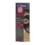 T-Zone Charcoal & Bamboo Ultra Purifying Black Peel Off Mask (50ml) - Unblock Pores and Peel away Blackheads. Moisturise & Soften Skin.