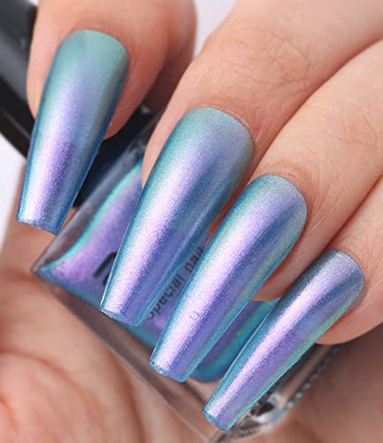 Chameleon Nail Polish Holographic Glitter Nail Polish Shimmer Iridescent Chrome Nail Art Varnish