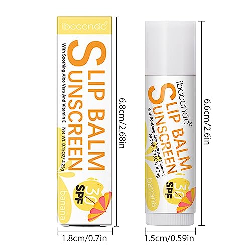 Chapstick with SPF 30 - Bum Sun SPF30 Lip Sunscreen | Travel Size Sunscreen for Lips,Soothes, and Moisturizes Lips, Sun Protection Lip Care Dosul