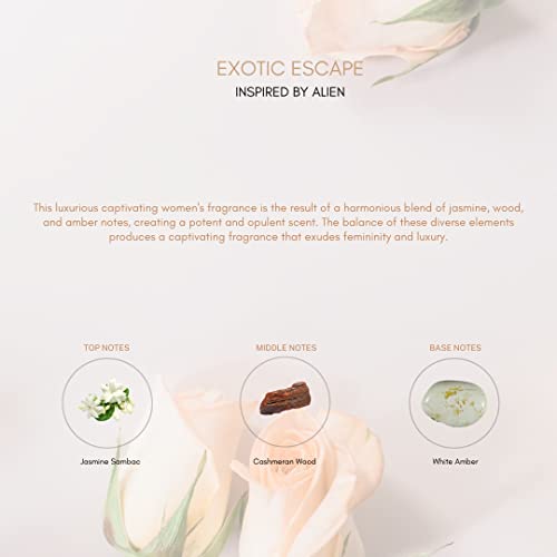 ScentBy7 – Exotic Escape Inspired by Alien roll-on Perfume Oil (10ml) - Premium Quality, Long Lasting Attar Fragrance for Women