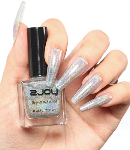 Chameleon Nail Polish Holographic Glitter Nail Polish Shimmer Iridescent Chrome Nail Art Varnish