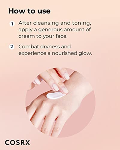 COSRX Balancium Comfort Ceramide Cream, 2.82 oz/80g | 50% Centella Asiatica Soothing & Long-lasting Facial Moisturiser for Dry Skin | Matte Finis