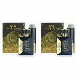 2 PACK Oud 24 hours 100ml Al Zafaran Black Orchid Perfume Spray EDP + free deo