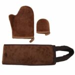 Back Tanning Applicator Self Tanning Mitt Applicator Mit Soft Reusable Exfoliator Glove Tanning Cream Lotion Mousse Oil Application Gloves for Bo