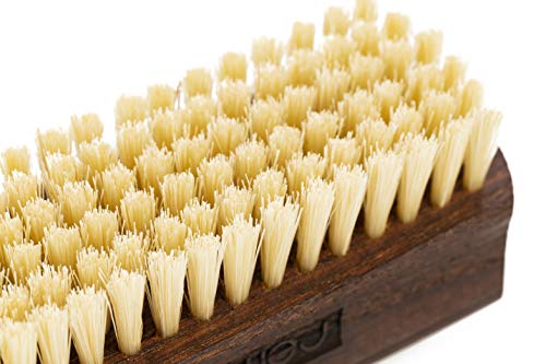 REMOS Hand and Nail Brush double-sided made of ash wood with natural bristles
