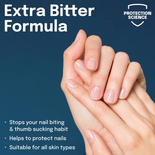 Healr Bitter Nail Polish - Ideal Stop Biting Nails Polish: Nail Biting Prevention for Adults & Kids, Also A Thumb Sucking Prevention for Children