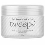Tweepi Hair Growth Inhibitor Cream- Permanent Body and Face Hair Removal - Modern Day Ant Egg Cream- Paraben Free Hair Remover Cream Face And Bod
