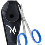 Nail Scissors Curved,Hair Trimming and Grooming, Multi-Purpose, Beauty Manicure Pedicure, Eyebrows, Eyelash, Nose, Beard, Mustache,Cuticle, and T