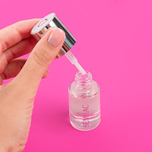 Semilac Acid Free Primer For Gel Nail Polish & Acrylic Nails. Professional Grade Degreaser For Nails For The Perfect Manicure or Pedicure. Easy T