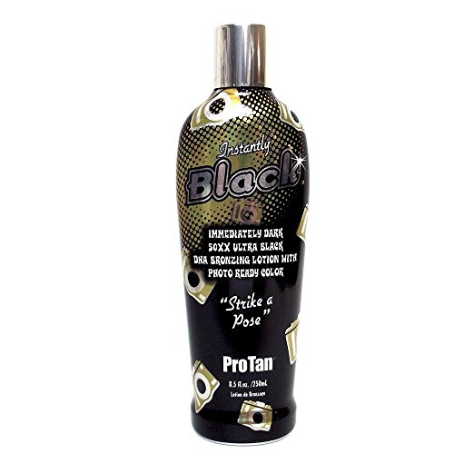 ProTan 50XX Instantly Black DHA Bronzing Lotion, Ultra Black 250 ml