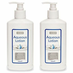 2 x Nuage Moisturising Aqueous Cream Lotion Pump Dispenser 250ml