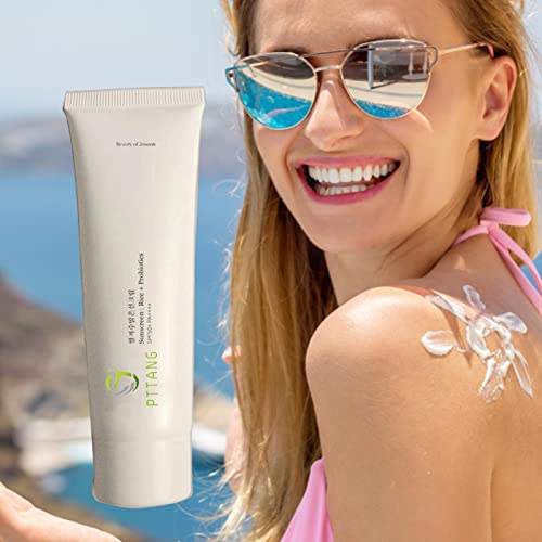 Rice Probioticcs Sunscreen, Rice Probiotic Sunscreen Spf 50+ Sunscreen with Rice Extracts, Rice Probiotic Invisible SPF 50 Broad Spectrum Face Su