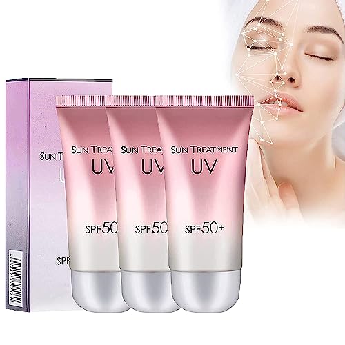 Sun Treatment Uv Spf 50 Korean,Sunscreen Cream Uv Isolation Spf 50+,60g Sunscreen Cream,Sunscreen Isolation Cream,Sun Screen Protector for Face a