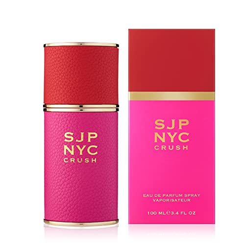 SJP NYC Crush By SJP EDP Spray For Women-Clean, Romantic, Ultra-Feminine Fragrance-Fruity-Floral Notes Of Coconut And White Flowers-Sweet, Unforg