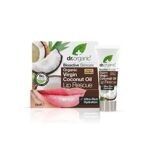 Dr Organic, Organic Coconut Oil Lip Rescue Serum, Natural, Vegetarian, Cruelty Free, Paraben & SLS Free, 10ml