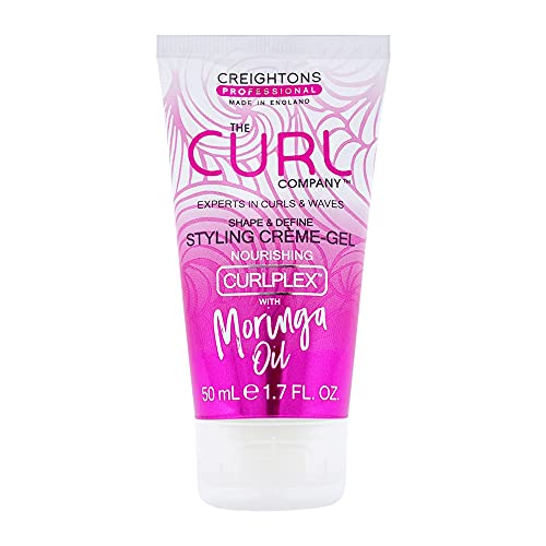 The Curl Company Shape and Define Styling Creme-Gel (50 ml Travel Size Mini) - Experts in Curls and Waves; Professionally Formulated with Nourish