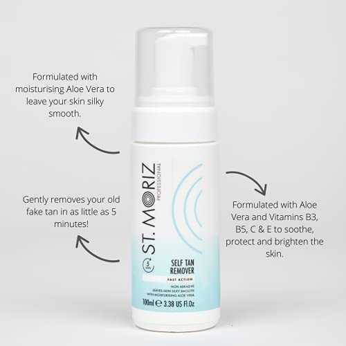 ST MORIZ PROFESSIONAL DARK TANNING MOUSSE, TAN REMOVING FOAM & PRE-TAN SKIN PRIMER, FAKE TAN, AMAZON EXC BUNDLE