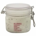 ELEMIS Frangipani Monoi Salt Glow, Skin Softening Salt Body Scrub to Exfoliate, Smooth and Soften, Lightly Scented Exfoliating Scrub Infused with