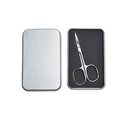 LIVINGO Premium Manicure Scissors Multi-Purpose Stainless Steel Cuticle Pedicure Beauty Grooming Kit for Nail, Toenail, Eyebrow, Eyelash, Dry Ski