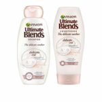 Garnier Ultimate Blends Shampoo & Conditioner Set | Delicate Oat With Rice Cream & Oat Milk Soothing for Sensitive Scalp & Fragile Hair | 360 ml