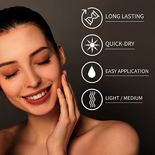 Face Tanning Drops, 30ML Self Tanning Drops For Face, Natural Face Tanner Drops, Create Bronzed Skin, Tanning Drops to Add to Moisturiser, Gradua