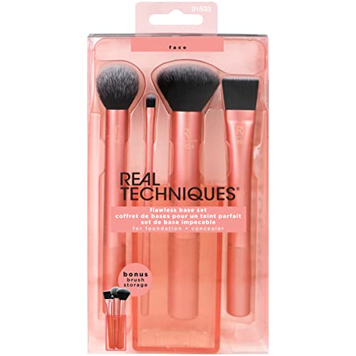 REAL TECHNIQUES,5 Count (Pack of 1) Flawless Base Set