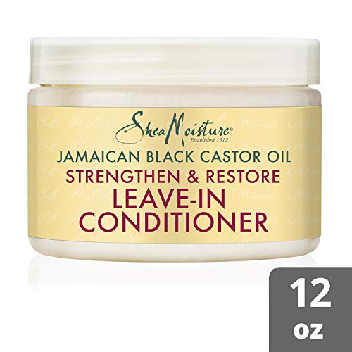 Sheamoisture Strengthen & Restore Leave-In Conditioner Jamaican Black Castor Oil, 340 ml