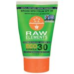 Raw Elements Eco Form Sunscreen, SPF 30 Plus, 3 Fluid Ounce