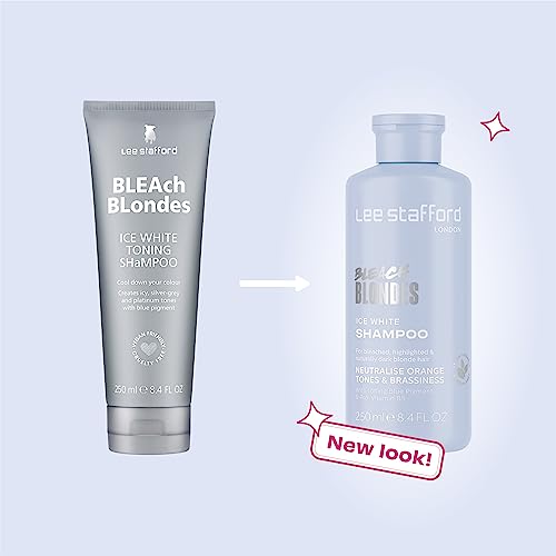Lee Stafford Bleach Blondes Ice White Toning Shampoo