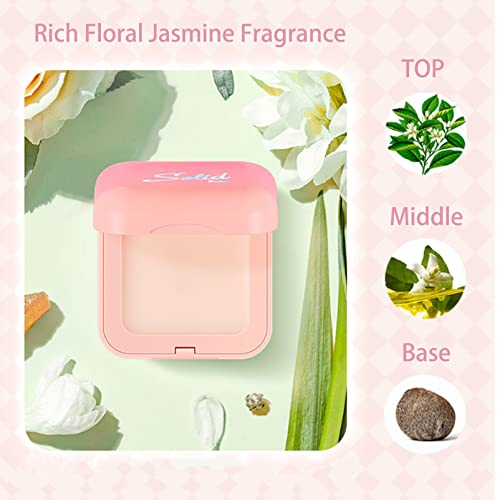Solid Perfume Set - Portable Body Pheromone Solid Balm Perfume for Women & Men - Long Lasting Flower & Fruit Aroma Fragrance for Daily Life Datin
