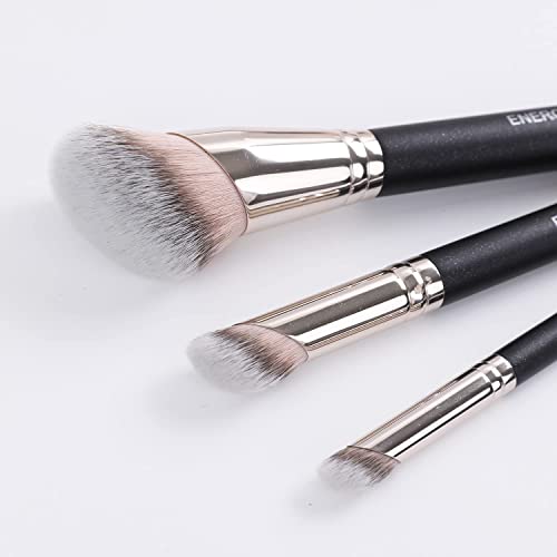 ENERGY Large-sloped Foundation Brush, Blending Brush, Blush Brush for Liquid Makeup, Cream, Powder Foundation - 170s