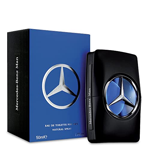 Mercedes-Benz Man - Elegant Fragrance With Sensual, Floral, Woody Notes - Mesmerize The Senses With Original Luxury Men’s Eau De Toilette Spray -