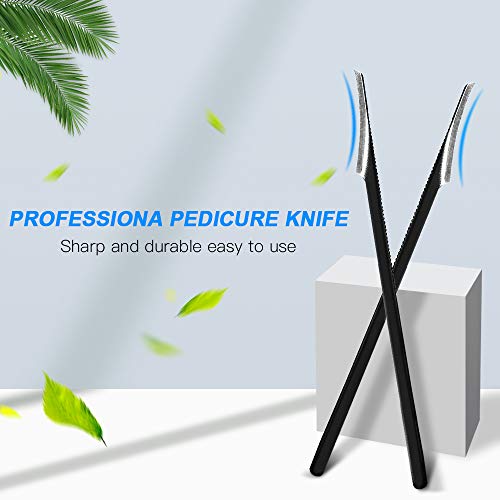 Dead Skin Removal, zukabmw Pedicure Hard Skin Remover Foot Care Callus Hard Tough Dead Skin Removal Scraper Pedicure Tool Callus Dead Dry Hard &