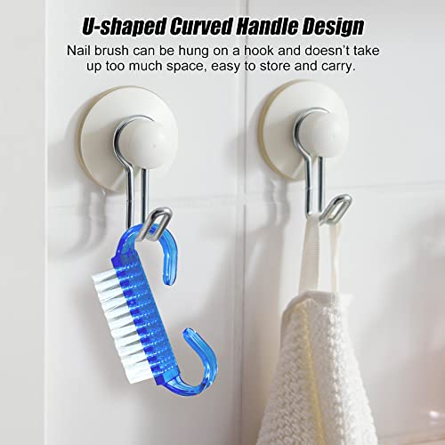 RETON 24 Pack Handle Grip Nail Brush, Fingernail Scrubbing Cleaning Brush for Toes and Nails Cleaner, Pedicure Brushes for Men and Women