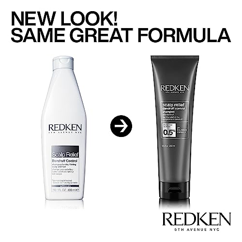 REDKEN Dandruff Control Shampoo, Lavender Oil, Soothes Itchy & Flaky Skin, Scalp Relief, 250 ml