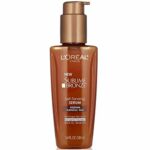 L'Oreal Paris Skincare Sublime Bronze Self-Tanning Serum, Fast-Drying, Streak-Free Self Tanner for Medium Natural Tan, 3.4 fl. oz.
