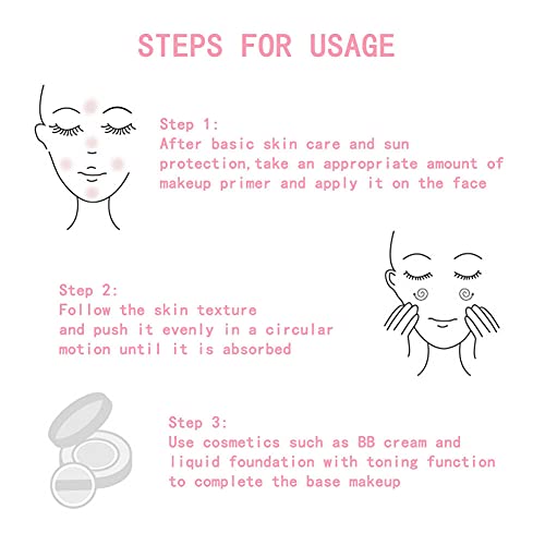 Face Makeup Primer Base Pore Primer Gel Cream Waterproof Invisible Pores Smooth Skin Oil Control Moisturizing Pore Primer Cream Hydrating Face Pr