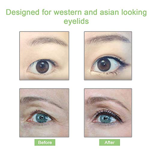 Eyelid Correcting Tape 288 Count, 5MM Eyelid Lifter Strips, Double Eyelid Tape for Heavy Hooded, Droopy Uneven Mono-Eyelids for Dramatic Lift - I