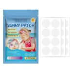 UV Stickers for Sunscreen(24 Pack), UV Detecting Patches for Kids and Adults,Know When to re-Apply Sunscreen, Suitable for parks, picnics, hiking