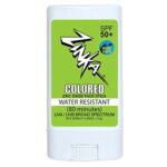 Zinka Neon Green Zinc Oxide Face Stick SPF 50+ Water 14g (Reef Safe)