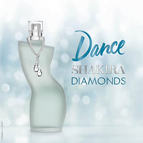 Shakira Perfumes - Dance Diamonds by Shakira, Eau de Toilette for Women - Long Lasting - Charming, Fresh and Femenine Fragance - Floral, Fruity a