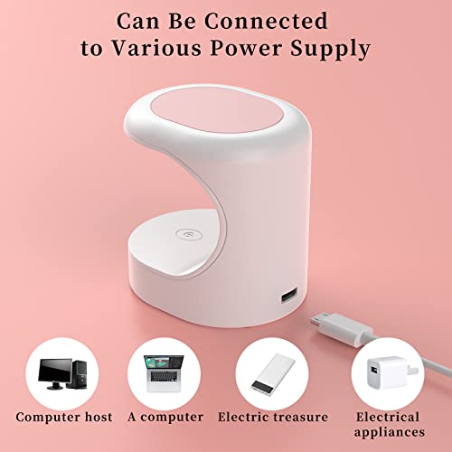 AISEELY LED Gel Nail Lamp, Mini USB UV Nail Lamp with 45° Convergent Light Beads, 60s Quick Drying Gel Nail Lamp for Nail Glue Gel & Gel Polish &