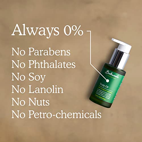 Balmonds Scalp & Beard Oil 50 millilitres - Natural Treatment for Scalp Eczema Psoriasis and Seborrheic Dermatitis - Relief From Dry, Itchy Scalp