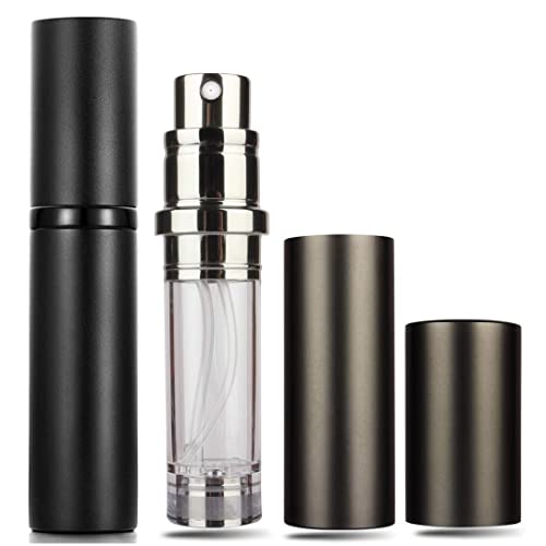 Perfume Atomiser Spray Bottle, Travelofo Mini Perfume Bottles, Travel Perfume Bottle Refillable Spray, 5ml Leak Proof Perfume Dispenser Atomisers