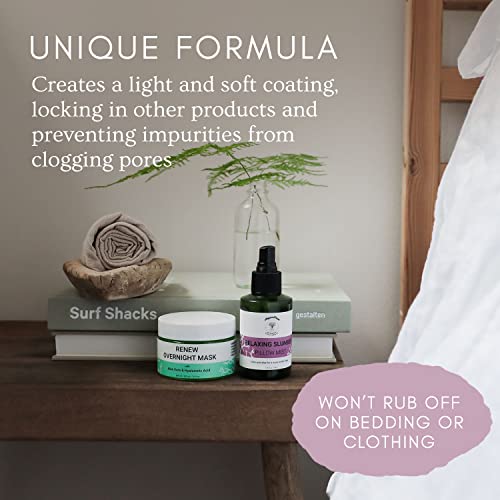 Renew Overnight Sleeping Facial Mask by Doppeltree with Aloe Vera Gel & Hyaluronic Acid - Anti Aging Hydrating Face Mask for Sunburn Relief, Skin