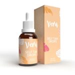 Vera Self Tan Drops - Tanning Drops to Mix with Face Moisturiser for Fake Tan - A Natural Pineapple Self Tan Accelerator for a Face Tan - Alterna
