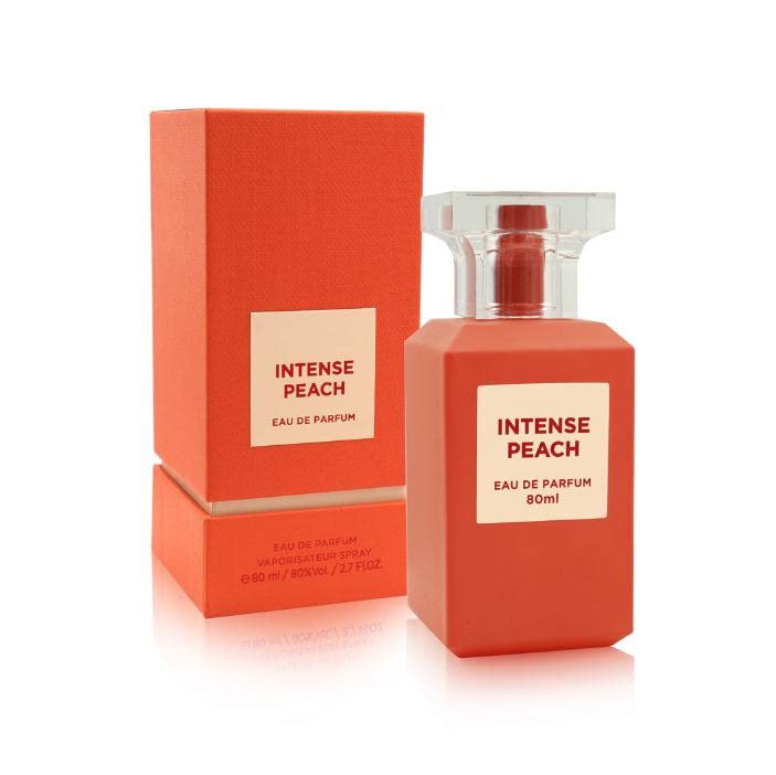 Intense Peach Edp Perfume for Men & Women (80ml) by Fragrance World | Peache | Orange - FragMade