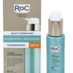 RoC - Multi Correxion Hydrate + Plump Moisturiser SPF30 - Anti-Wrinkle Treatment - UVA/B Protection - with Hyaluronic Acid - 50ML