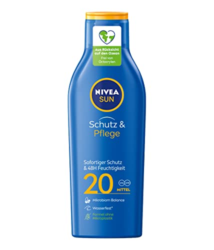 NIVEA SUN LAIT SOLAIRE SPF 20, FLACON DE 250 ML